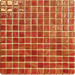 Мозаика стеклянная однотонная Vidrepur Titanium № 323 (на сетке)