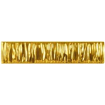 Плитка фарфоровая Serapool Lugga золото 7х25