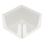 Переливной лоток керамический K1 белый, внутренний угол