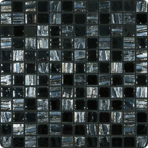 Стеклянная мозаичная смесь Vidrepur Moon Black (659/780) (на сетке)