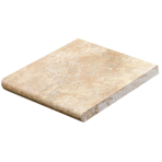 Плитка каменная Poolmagic ступень Gradino Provance 30,5х33х3, матовый травертин