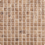 Стеклянная мозаичная смесь Vidrepur Wood № 4201/В (на сетке)