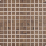 Мозаика стеклянная однотонная Vidrepur Wood № 4204 (на сетке)
