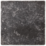 Плитка каменная Poolmagic плитка Marble Tumbled (Черный) 20х20, натур. мрамор