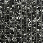 Мраморная мозаичная смесь ORRO Mosaic STONE NERO MARQUINO POL (15Х15)
