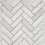 Керамическая мозаичная смесь CERAMIC TWEED WHITE