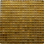 Мозаика стеклянная однотонная Bonaparte Classik gold