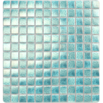 Мозаика стеклянная однотонная Antarra Cloudy PG4602, Светло-бирюзовый, Antislip