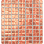 Мозаика стеклянная однотонная Antarra Cloudy PG4604, Светло-коричневый, гладкая