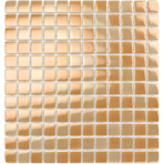 Мозаика стеклянная однотонная Antarra Cloudy PG4621, Карамельный, гладкая