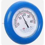 Термометр Delphin круглый синий