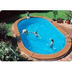 Бассейн Sunny Pool овальный глубина 1,5 м размер 4,9х3,0 м