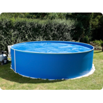 Покрывало плавающее круг Azuro для бассейна 3,6 м синее