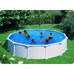 Бассейн GRE круглый Dream Pool 132 размер 4,6х1,32м отделка пластик, без оборудования