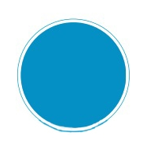 Внутреннее покрытие для Azuro круг толщина 0.225 2,4x0,9 м цвет - голубой