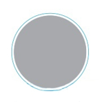 Внутреннее покрытие для Azuro круг толщина 0.225 3,6x1,1 м цвет-серый