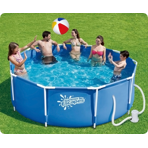 Каркасный бассейн Summer Escapes круглый 305х107 см (фильтр), Р20-1042-A