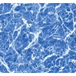 Пленка с рисунком для бассейна "Синий мрамор" ширина 1,65 м Elbe SBGD 160 Supra (marble blue)
