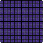 Мозаика стеклянная однотонная JNJ Picasso 10x10 мм A 20