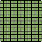 Мозаика стеклянная однотонная JNJ Picasso 10x10 мм A 22