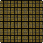 Мозаика стеклянная однотонная JNJ Picasso 10x10 мм A 36