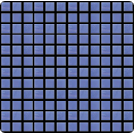 Мозаика стеклянная однотонная JNJ Picasso 10x10 мм G 15