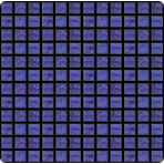 Мозаика стеклянная однотонная JNJ Picasso 10x10 мм G 17