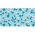 Мозаика стеклянная однотонная Giaretta Cristallo ACQUAMARINE, на сетке
