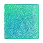 Мозаика стеклянная однотонная JNJ Iridium 20x20, 327х327 мм EA 03 голубой