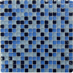Стеклянная мозаичная смесь Bonaparte Blue Drops