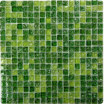 Стеклянная мозаичная смесь Bonaparte Strike Green