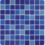Стеклянная мозаичная смесь Louis Valentino 25x25 мм (М152)