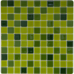 Стеклянная мозаичная смесь ORRO mosaic CRISTAL ULTRA GREEN