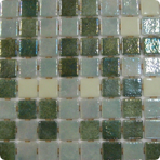 Стеклянная мозаичная смесь Ezarri Fosfo Premium Green