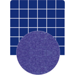 Мозаика фарфоровая однотонная Serapool 50х50 мм (противоскользящая) кобальт