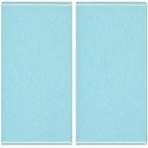 Плитка фарфоровая Serapool глазурованная 12,5x25 см светло-голубая