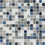 Стеклянная мозаичная смесь JNJ Mixed Color 20x20, 327х327 мм V 1811 LEISURE BLUE