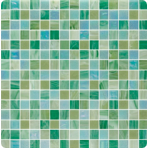 Стеклянная мозаичная смесь JNJ Mixed Color 20x20, 327х327 мм V 0372 DUCKWEED