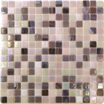 Стеклянная мозаичная смесь JNJ Mixed Color 20x20, 327х327 мм V 3231 SWEET PURPLE