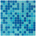 Стеклянная мозаичная смесь ORRO mosaic GLASS Aqua 11 (jc111)