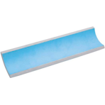 Плитка фарфоровая Serapool угловой элемент внутренний сгиб специальный 6,5х25 см, голубой