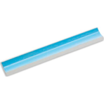 Плитка фарфоровая Serapool угловой элемент внутренний сгиб специальный 4,0х25 см, голубой