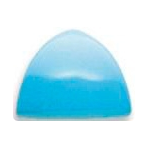 Плитка фарфоровая Serapool угловой элемент уголок сгибов наружных 4х4 см, голубой