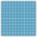 Мозаика фарфоровая однотонная Serapool 25х25 мм синяя