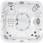 СПА бассейн Jacuzzi Premium J 375 231x231x97 см чаша Opal обшивка Roasted Chesnut (с доп. изоляц. и музыкой)