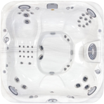 СПА бассейн Jacuzzi Premium J 375 231x231x97 см чаша Opal обшивка Roasted Chesnut (с музыкой)