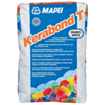 Mapei Клей для укладки керамической плитки Kerabond T, белый, мешок 25 кг