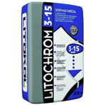 Litokol Затирочная смесь на цементной основе LITOCHROM 3-15 C.30 жемч.-серая, мешок 25 кг