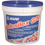 Mapei Клей для ПВХ покрытий Adesilex G 20, 2-комп., бежевый, ведро 10 кг