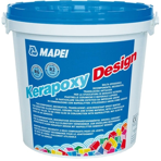 Mapei Затирочная смесь Kerapoxy Design №736, небесная лазурь (ведро 3 кг)